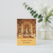 Carte De Visite Fontaine de TREVI (Debout devant)
