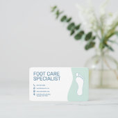 Carte De Visite Foot Care Service (Debout devant)