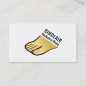 Carte De Visite Foot Design, Clinique Podiatriaire, Podiatriste (Devant)