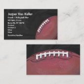 Carte De Visite Football peint (Devant / Derrière)