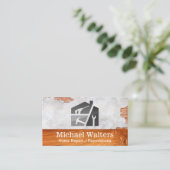 Carte De Visite Forage de clé de marteau | Réparateur (Debout devant)