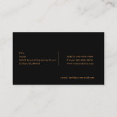 Carte De Visite Forces spéciales (Dos)