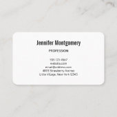 Carte De Visite Forest Creek Belle nature Paysage Photo (Dos)