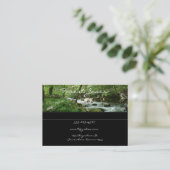 carte de visite Forest Stream (Debout devant)