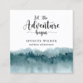 Carte de visite forestier (Devant)