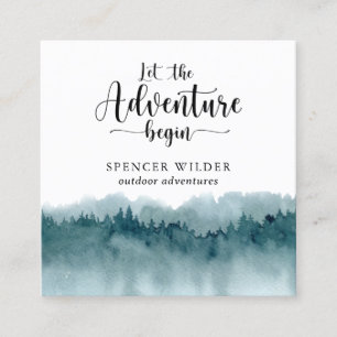 Carte de visite forestier