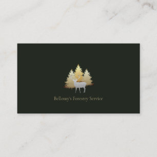 Carte De Visite Forestry Service