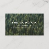 Carte De Visite Forêt (Devant)