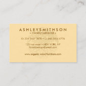 Carte De Visite Forêt Brown (Dos)