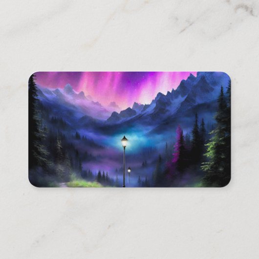 Carte De Visite Forêt enchantée (Dos)