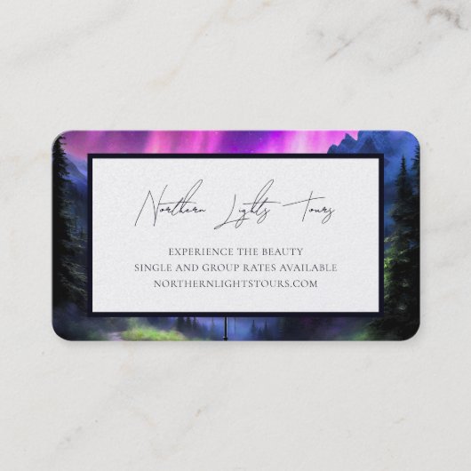 Carte De Visite Forêt enchantée (Devant)