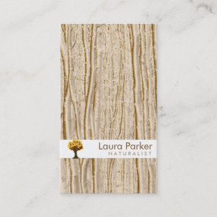 Carte De Visite Forêt naturelle Orange Tree Care Jardin pelouse