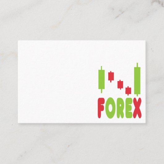 Carte De Visite Forex FX Trading (Devant)