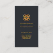 Carte De Visite Forex luxueux simples de graphique de vague de (Dos)