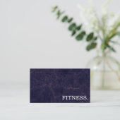 Carte De Visite Forfait de fitness minima (Debout devant)