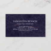 Carte De Visite Forfait de fitness minima (Dos)