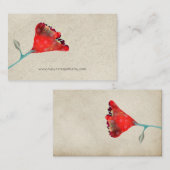 Carte De Visite Format standard en Australie et au Japon (Devant / Derrière)