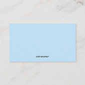 Carte De Visite Formateur de chien Silhouette modifiable (Dos)