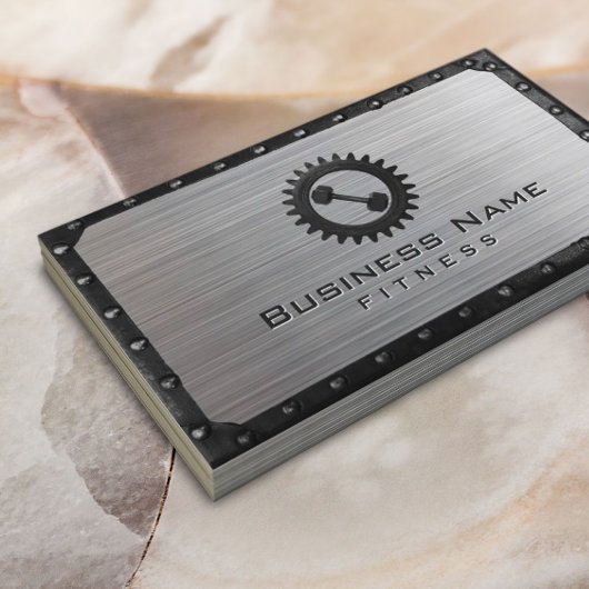 Carte De Visite Formateur de conditionnement Métal industriel enca