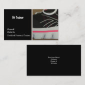 Carte De Visite Formateur de conditionnement physique (Devant / Derrière)