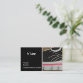 Carte De Visite Formateur de conditionnement physique (Debout devant)