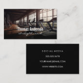 Carte De Visite Formateur de conditionnement physique | Tapis (Devant / Derrière)