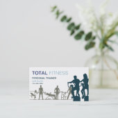 Carte De Visite Formateur personnel (Debout devant)