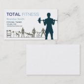 Carte De Visite Formateur personnel (Devant / Derrière)