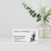 Carte De Visite Formateur personnel (Debout devant)