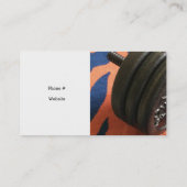 Carte De Visite Formateur personnel certifié (Dos)