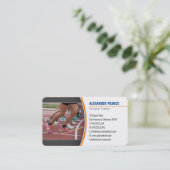 Carte De Visite Formateur personnel | En cours (Debout devant)