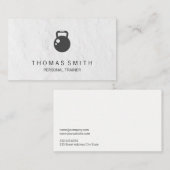 Carte De Visite Formateur personnel | Kettle Bell (Devant / Derrière)