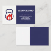 Carte De Visite Formateur personnel | Logo de remise en forme (Devant / Derrière)