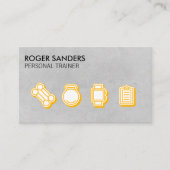 Carte De Visite Formateur personnel | Outils d'équipement de forma (Devant)