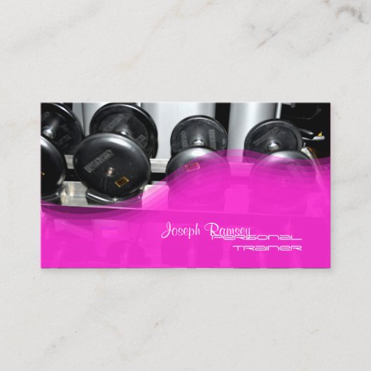 Carte De Visite Formateur personnel PixDezines (Devant)