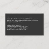 Carte De Visite Formateur personnel | Plaques de poids Machine de  (Dos)