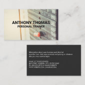 Carte De Visite Formateur personnel | Plaques de poids Machine de  (Devant / Derrière)