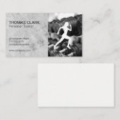 Carte De Visite Formateur personnel | Poids | Coureur (Devant / Derrière)