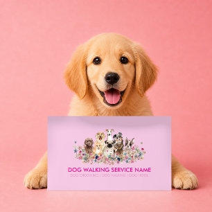 Carte De Visite Formateur pour chien réactif Soutien pour l'anxiét