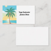 Carte De Visite Formation au yoga (Devant / Derrière)