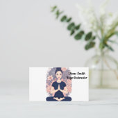 Carte De Visite Formation au yoga (Debout devant)