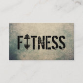 Carte De Visite Formation Cool de l'entraînement de remise en form (Devant)