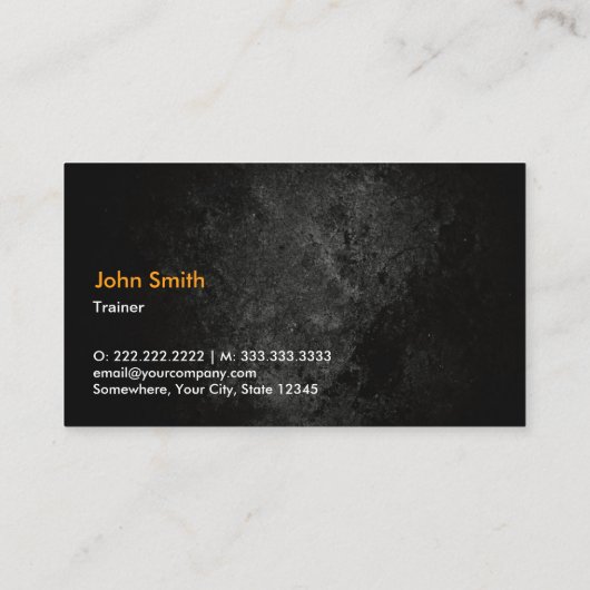 Carte De Visite Formation Cool Tiger Professionnel (Dos)