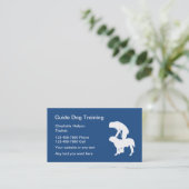 Carte De Visite Formation de chien guide (Debout devant)