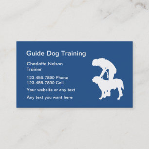 Carte De Visite Formation de chien guide