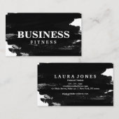 Carte De Visite Formation de conditionnement physique Professionne (Devant / Derrière)