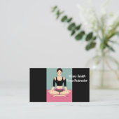 Carte De Visite Formation de yoga  (Debout devant)