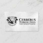 Carte De Visite Formation des chiens de travail - GSD- Malinois (Devant)