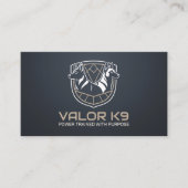 Carte De Visite Formation des chiens de travail - GSD- Malinois (Devant)