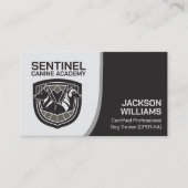 Carte De Visite Formation K9 - Entraîneur de chiens - Comportement (Devant)